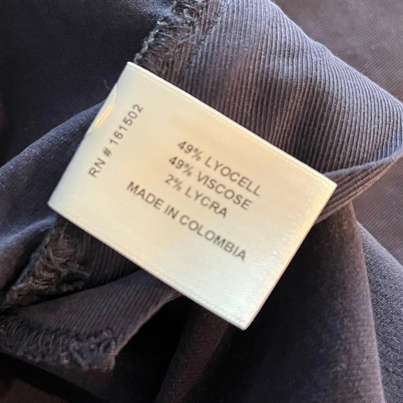 NWOT J Peterman Navy Wide Leg Cropped Nautical Cuffed Sailor Pants 12 - Picture 8 of 11